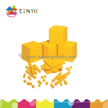 Plástico base dez blocos para matemática / Auxílio Ensino (K001)